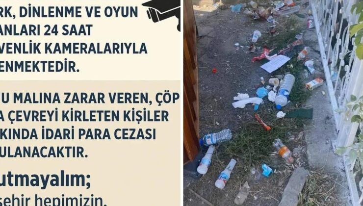 Kağızman’da Park ve Oyun Alanlarına 24 Saat Kamera Takibi