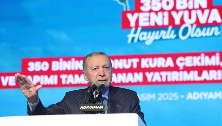 Cumhurbaşkanı Erdoğan: “350 Bin 178 Deprem Konutunun Anahtarlarını Hak Sahiplerine Teslim Ettik”