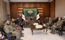 Genelkurmay Başkanı Bayraktaroğlu, Şam’da Cumhurbaşkanı Ahmed Şara Tarafından Kabul Edildi