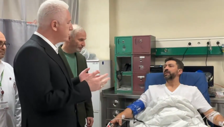 İstanbul Valisi Davut Gül Fatih’teki Patlamada Yaralananları Ziyaret Etti