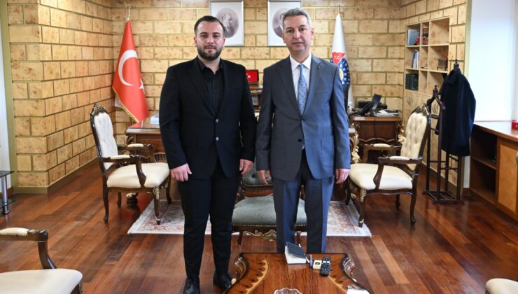 KSÜ’de Yeni Dönem Başlıyor: Tek Haber Ajansı Kahramanmaraş İl Temsilciliğinden Rektör Prof. Dr. İbrahim Taner Okumuş’a Anlamlı Ziyaret