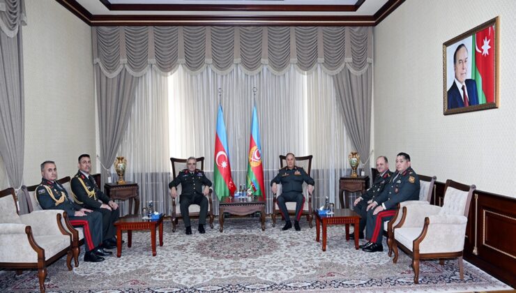 Kara Kuvvetleri Komutanı Orgeneral Metin Tokel’den Azerbaycan’a Resmi Ziyaret