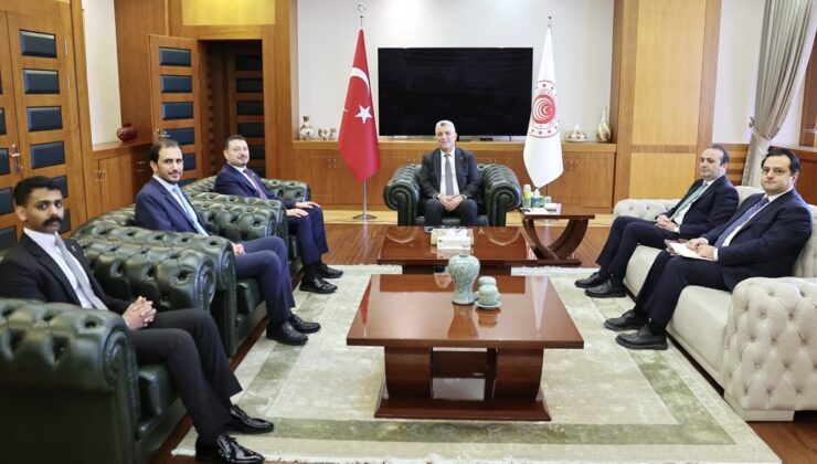 Ticaret Bakanı Bolat, Suudi Arabistan Büyükelçisi Abualnasr ile Görüştü