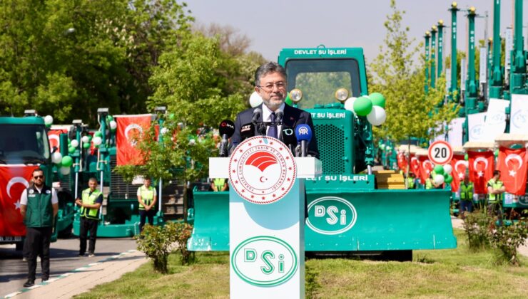 DSİ’nin Gücüne Güç Katacak “Yeşil Karıncalar” Göreve Başladı: 150 Yeni İş Makinesi Hizmete Alındı